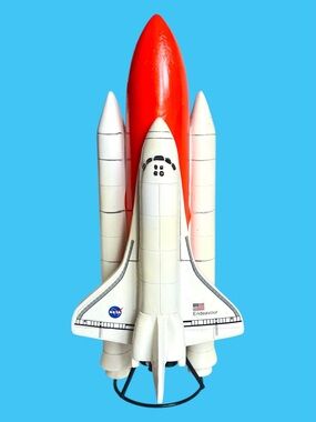 Vintage NASA Endeavour Space Shuttle Full Stack Astronomy Model 1992 RARE